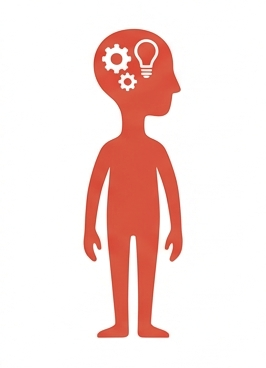 体型画像: 頭脳体型