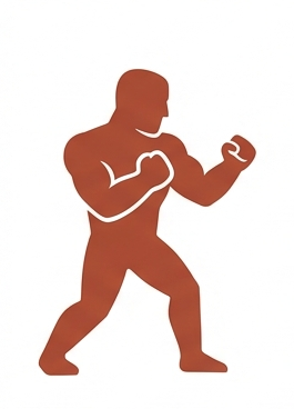 体型画像: 闘争体型